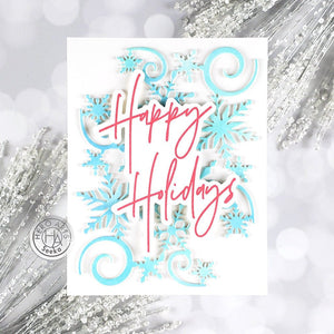 Snowflake Corner Fancy Dies