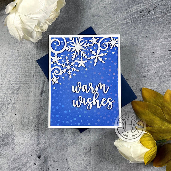 Snowflake Corner Fancy Dies