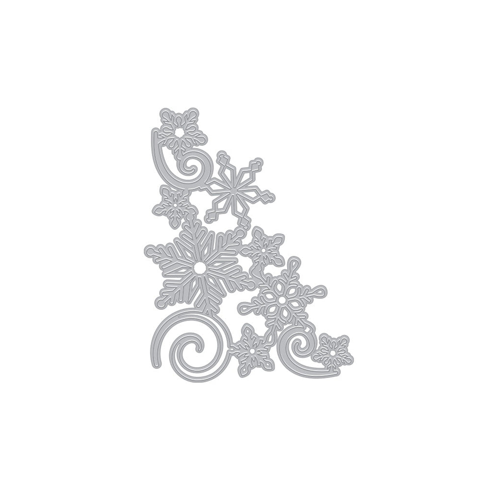 Snowflake Corner Fancy Dies