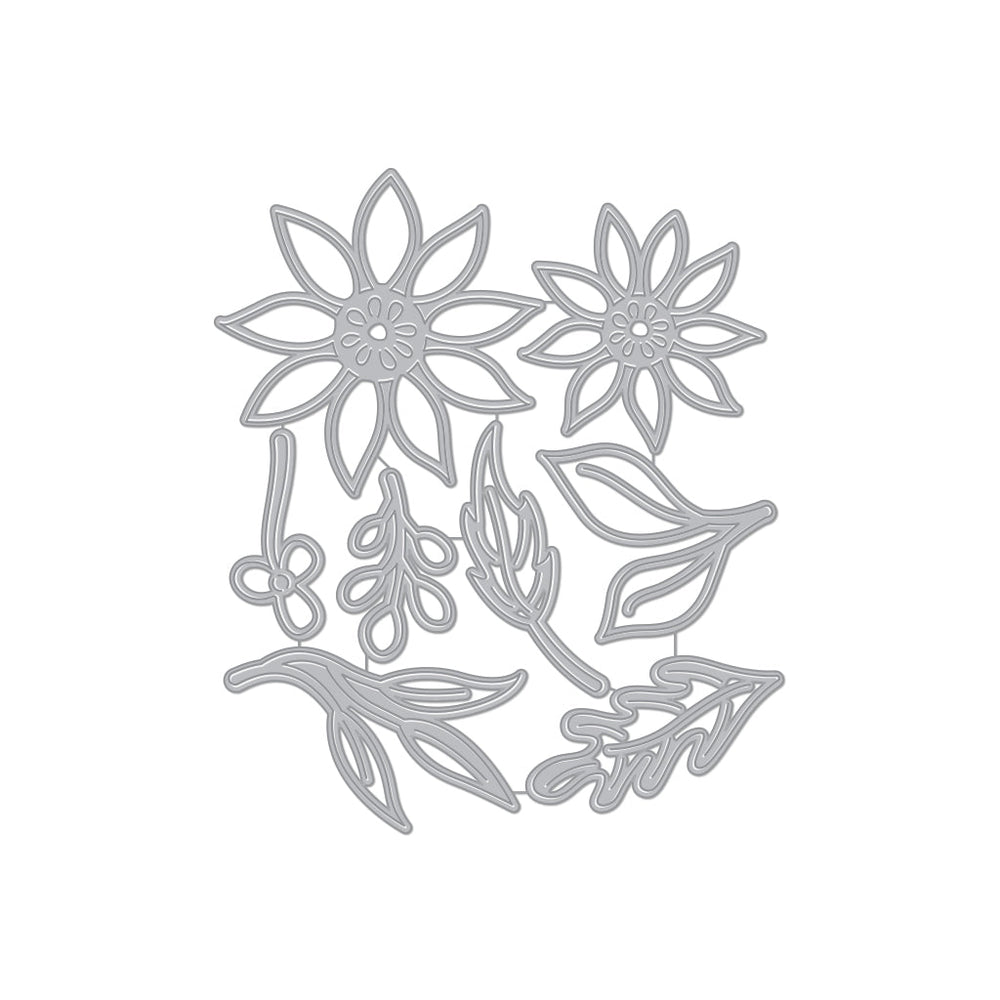 Foliage & Flowers Fancy Dies