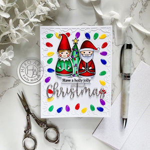 Christmas Words Fancy Dies