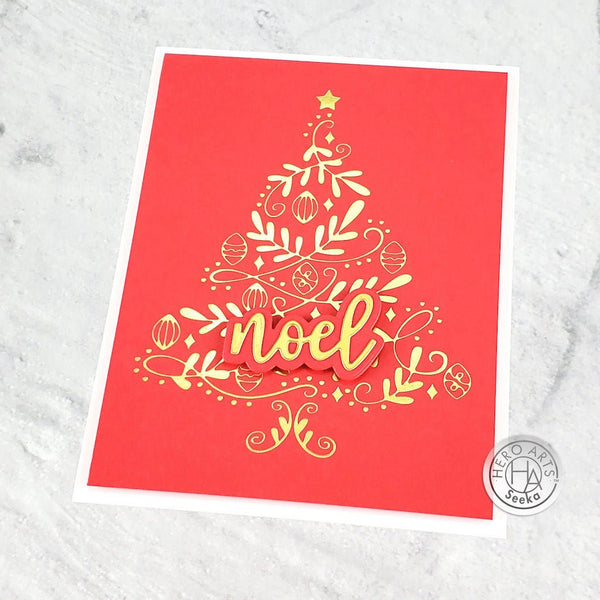 Christmas Words Fancy Dies