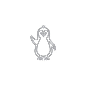 Small Penguin Tag Fancy Dies