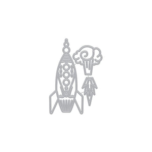 Space Rocket Fancy Dies