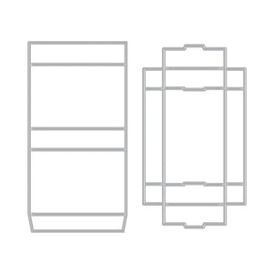 3D Matchbox Fancy Dies