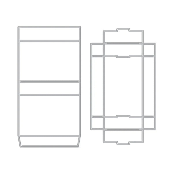 3D Matchbox Fancy Dies