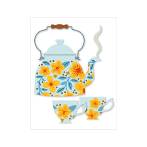 Tea Kettle Fancy Dies