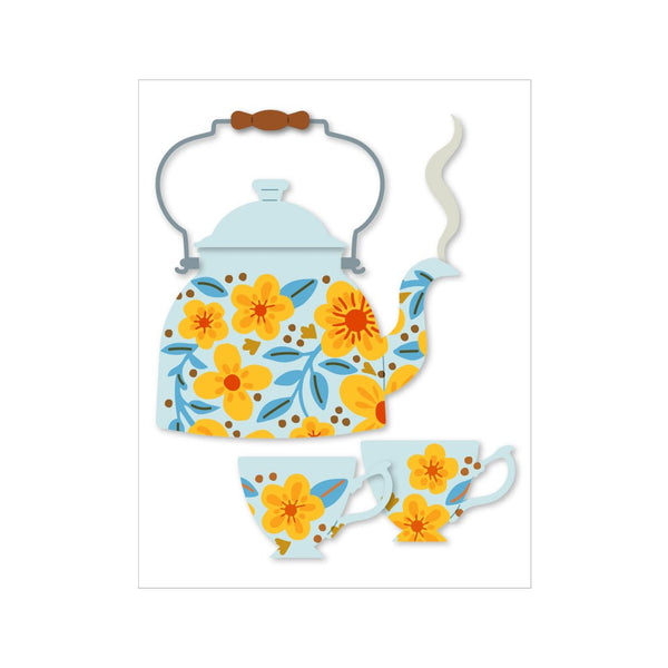 Tea Kettle Fancy Dies