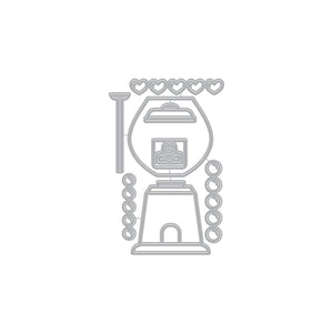 Gumball Machine Fancy Dies