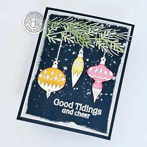 Gold Trim Ornaments Fancy Dies