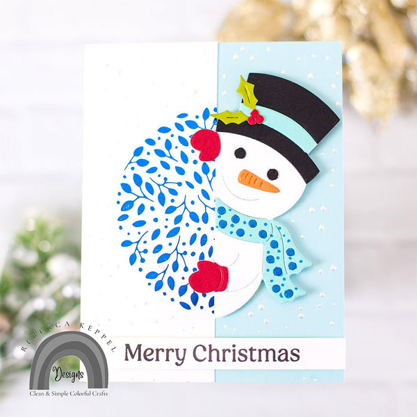 Peeking Snowman Dies