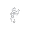 Peeking Reindeer Fancy Dies