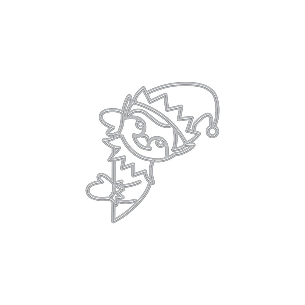 Peeking Elf Fancy Dies