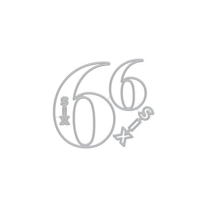 Number Six Fancy Dies