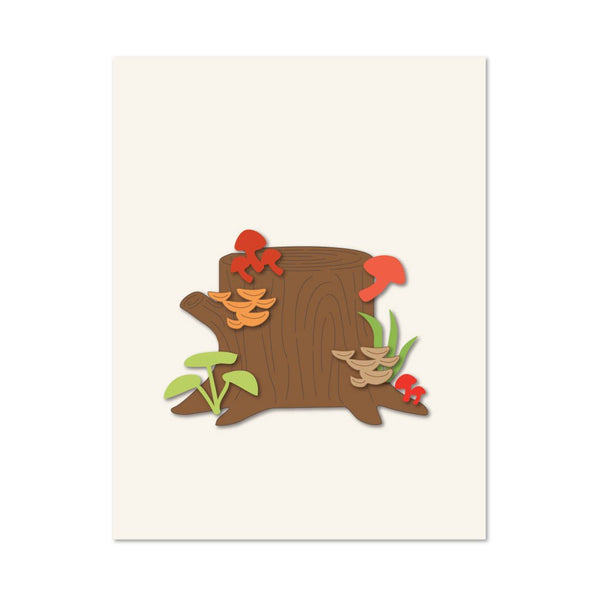 Tree Stump Fancy Dies