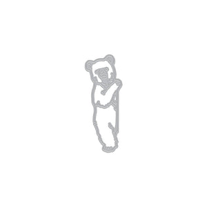 Peeking Bear Cub Die Set