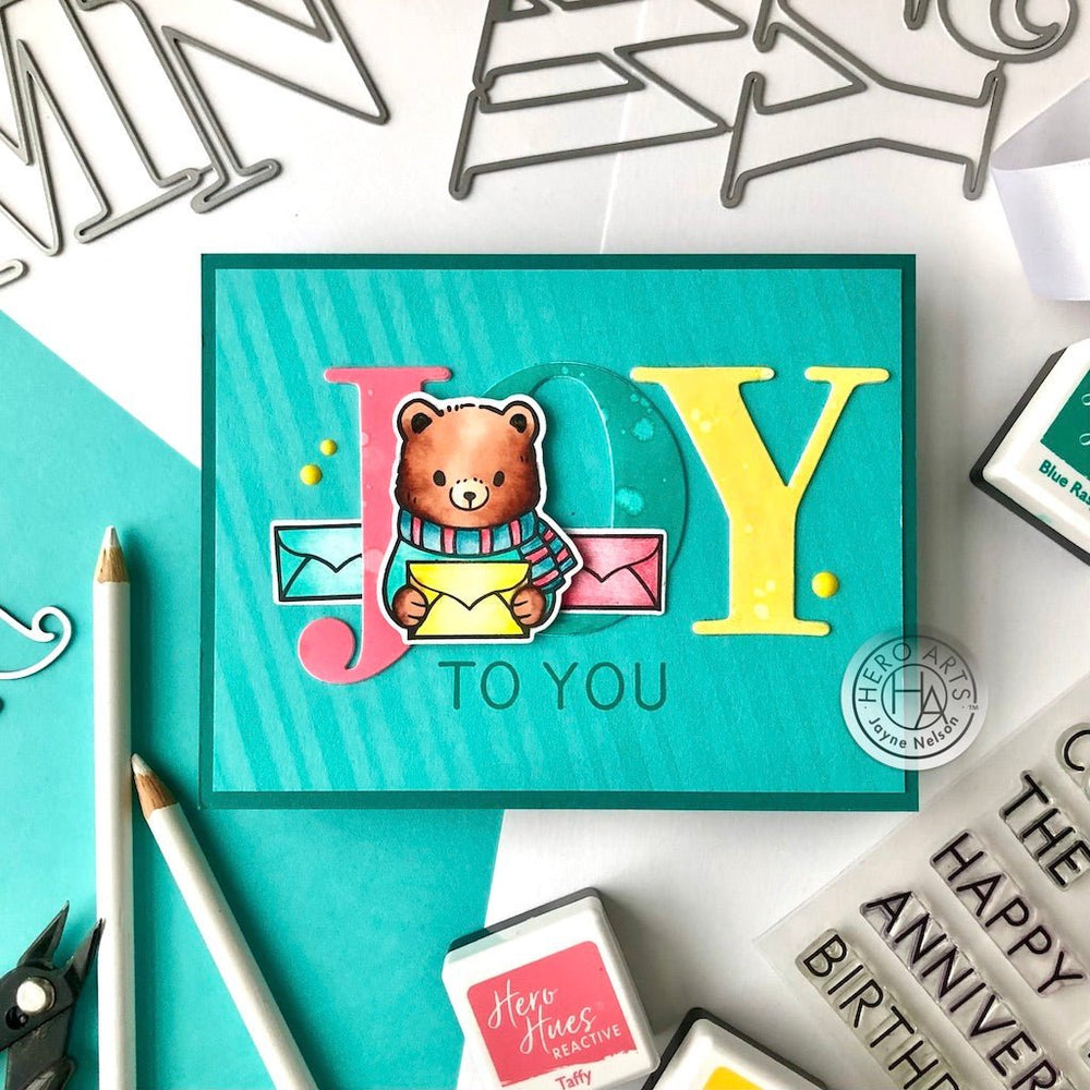 Letter W-Z Fancy Dies