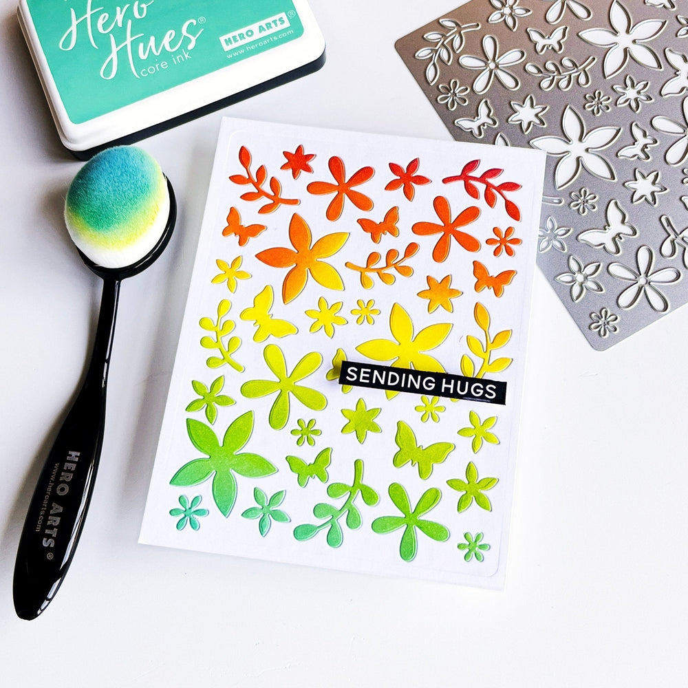 Flower Pattern Cover Plate Dies