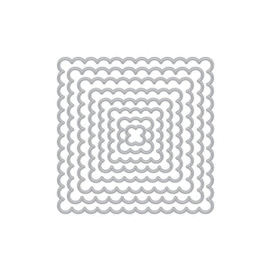 Square Scallop Infinity Dies
