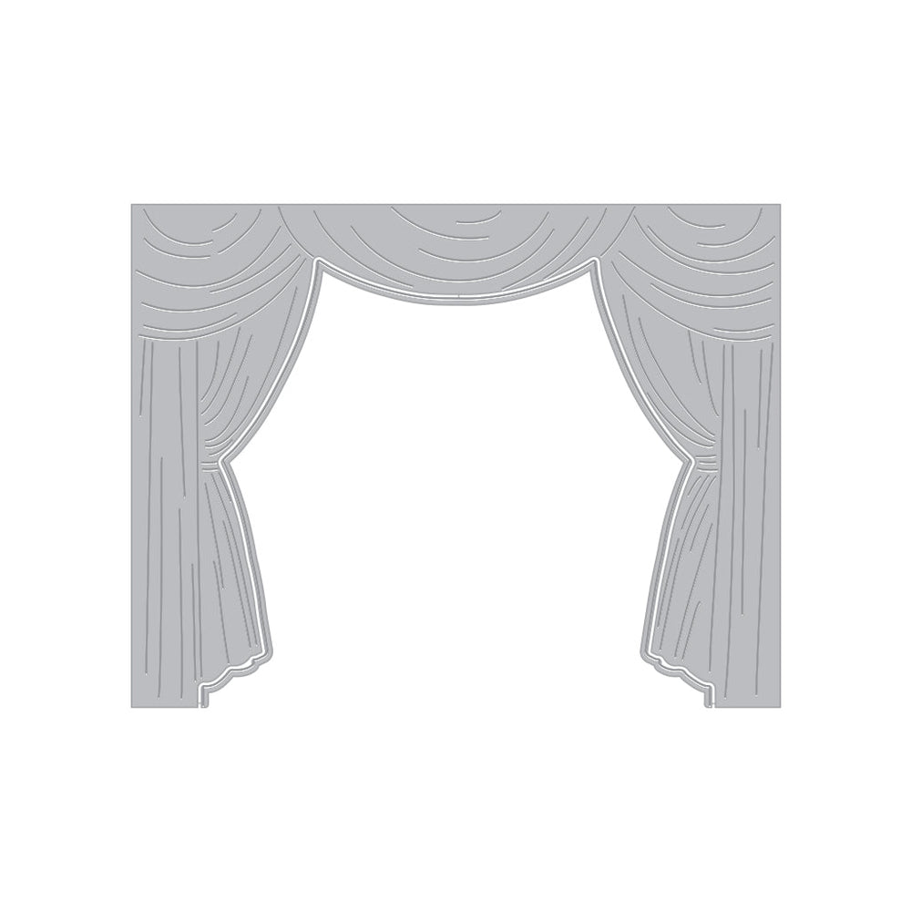 Stage Curtain Fancy Die by Ralph Tyndall