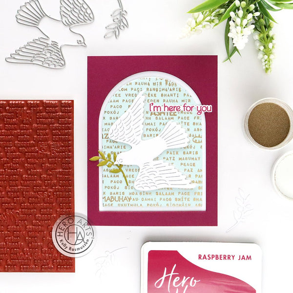 Dove and Olive Branch Fancy Dies