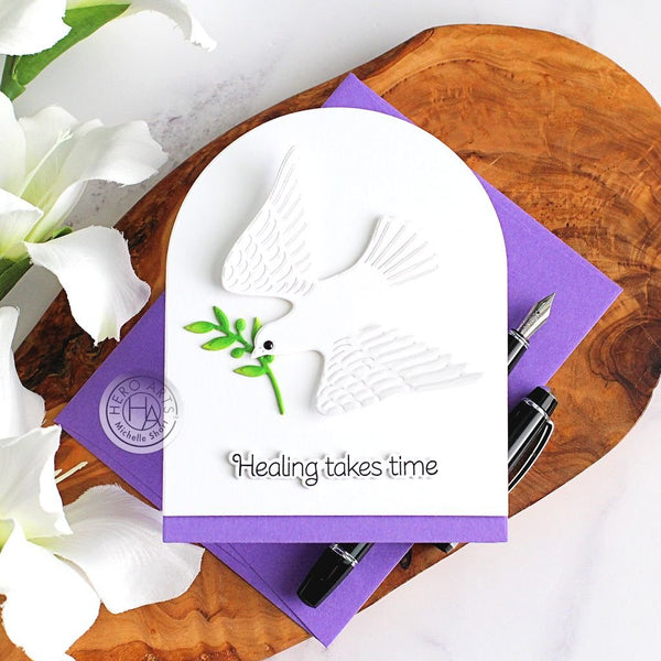 Dove and Olive Branch Fancy Dies
