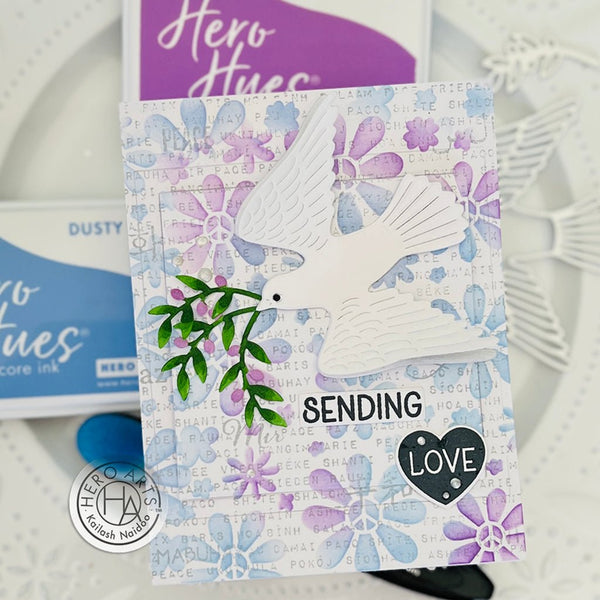 Dove and Olive Branch Fancy Dies