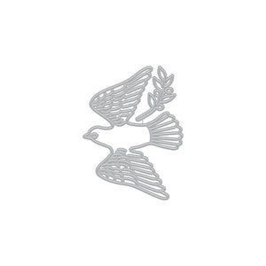 Dove and Olive Branch Fancy Dies