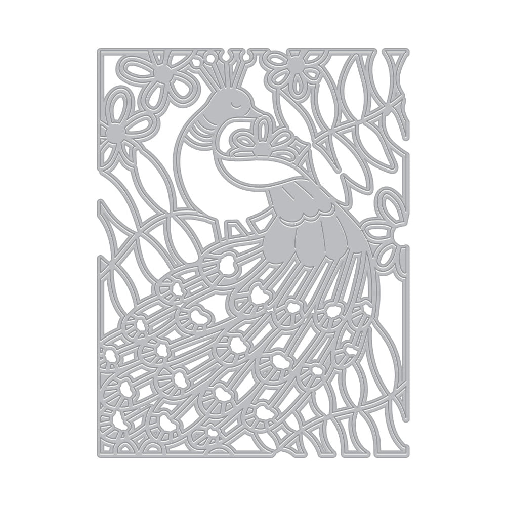 Peacock Cover Plate Dies