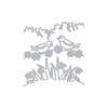 Tri-Fold Garden Birds Fancy Dies
