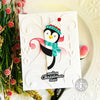 Hero Arts  Peeking Penguin Fancy Die Set