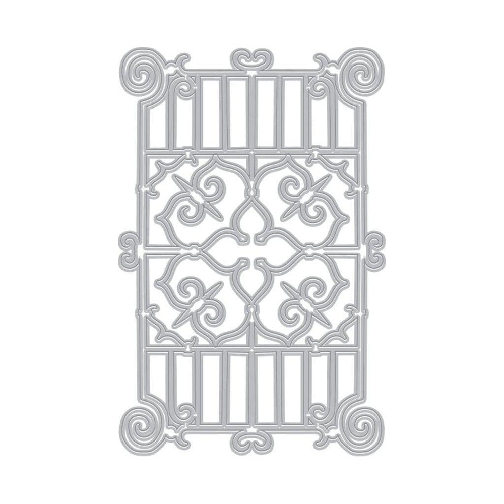 DF213 Ornate Gate Cover Plate (F) - Hero Arts