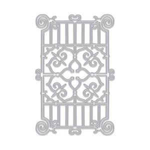 DF213 Ornate Gate Cover Plate (F) - Hero Arts