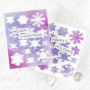 Snowflake Patterned Cover Plate Dies
