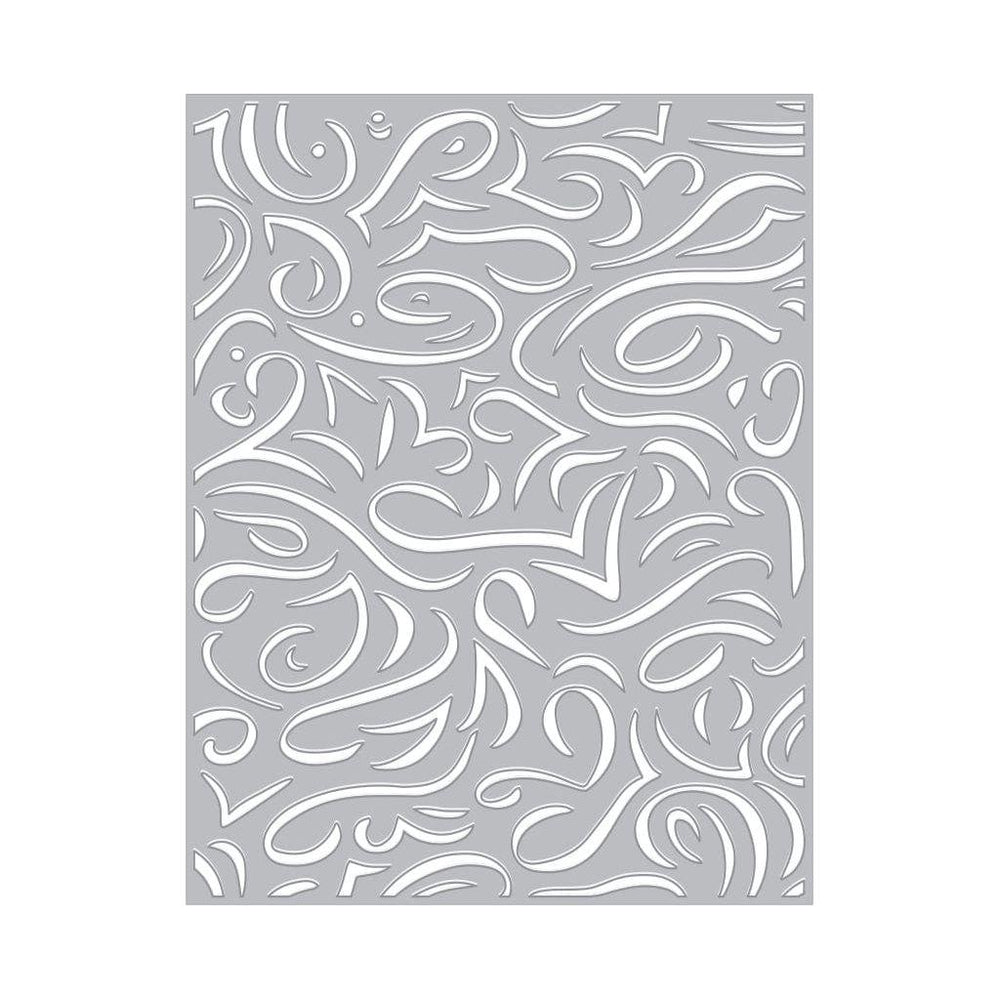 DF217 Swirls Confetti Die (F) - Hero Arts