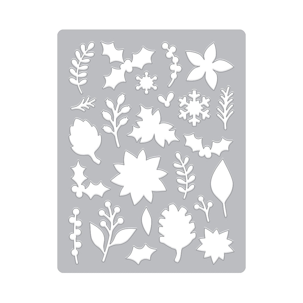 Winter Foliage Pattern Cover Plate