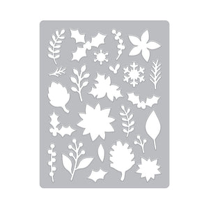 Winter Foliage Pattern Cover Plate