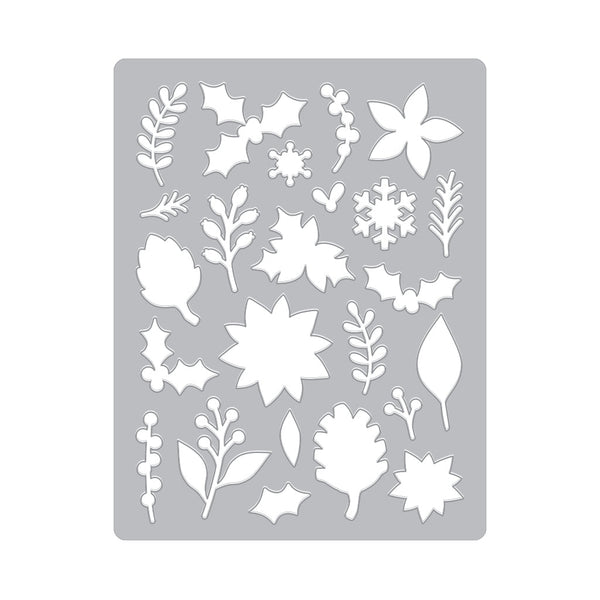 Winter Foliage Pattern Cover Plate