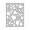 Winter Foliage Pattern Cover Plate
