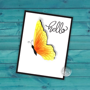 Varying Butterfly Wings Die Set