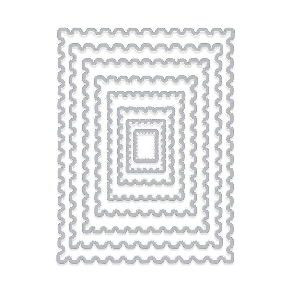 Postage Stamps Infinity Dies