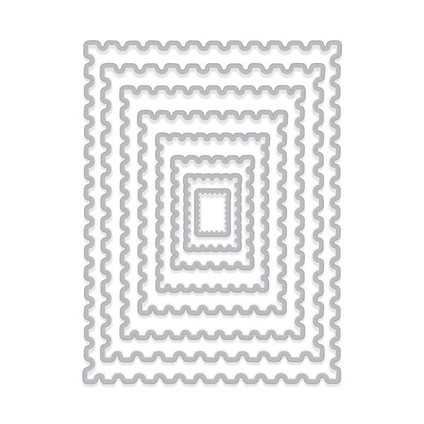 Postage Stamps Infinity Dies