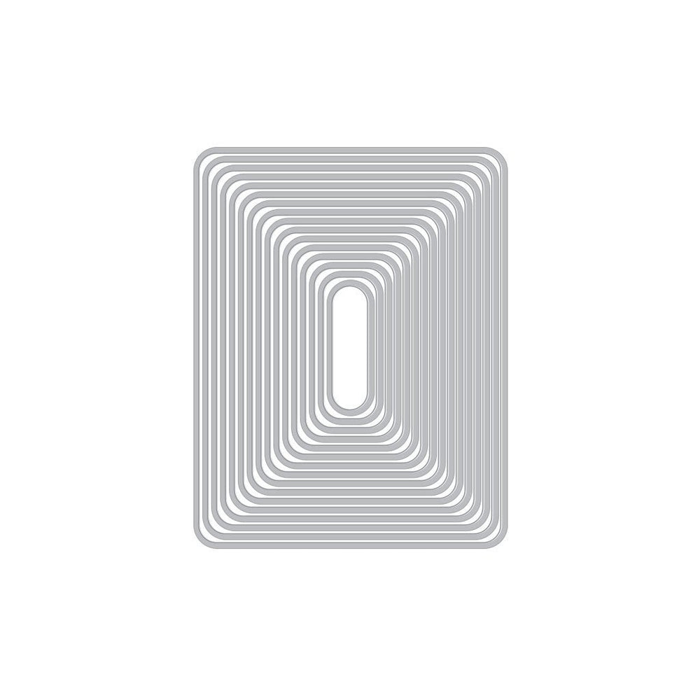 Rounded Rectangle Infinity Dies