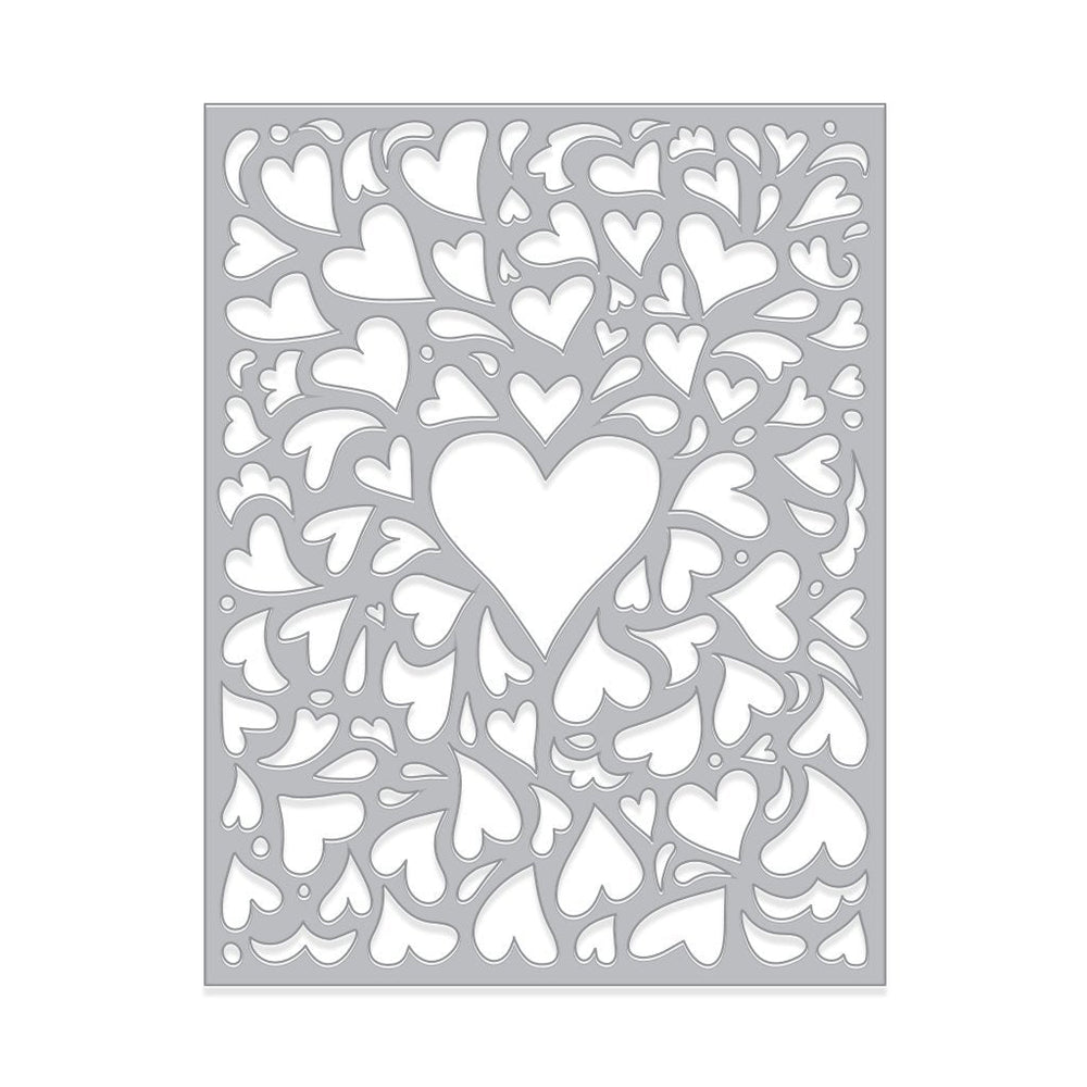 Window On Love Confetti Fancy Dies