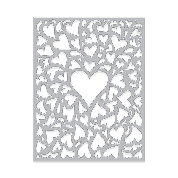 Window On Love Confetti Fancy Dies