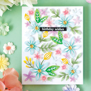 Flower Garden Cover Plate Dies