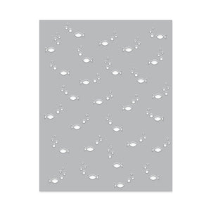 Fish and Bubbles Confetti Dies