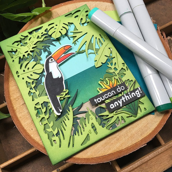 Jungle Frame Fancy Dies