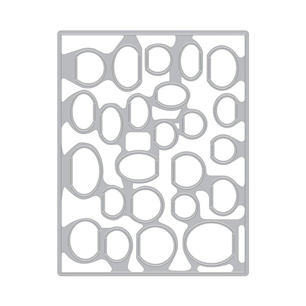 Circular Peek-A-Boo Doors Fancy Dies