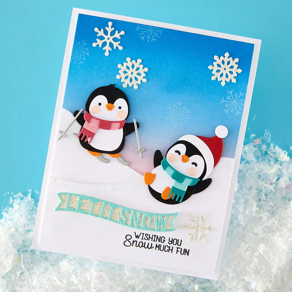 Snow Much Fun Small Die of the Month - finished card project